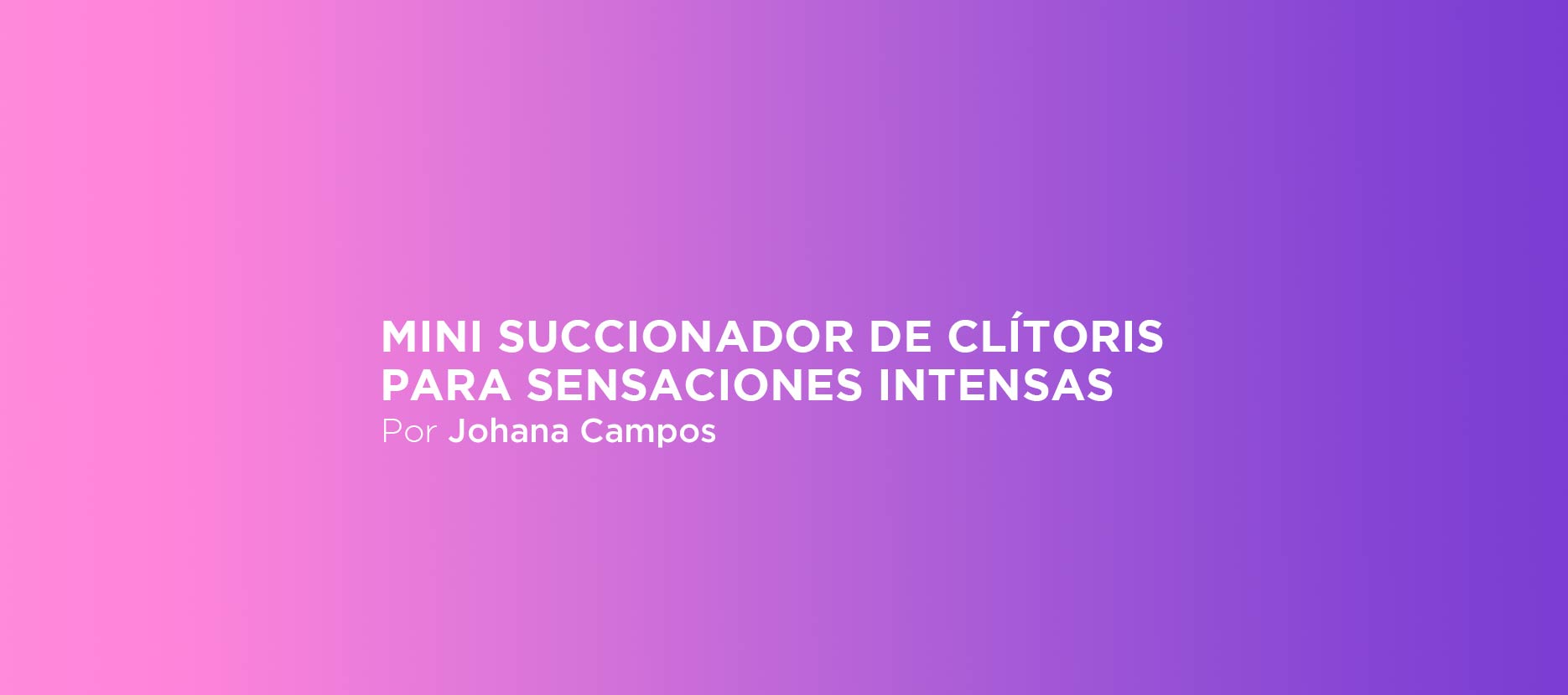 succionador clitoris mini