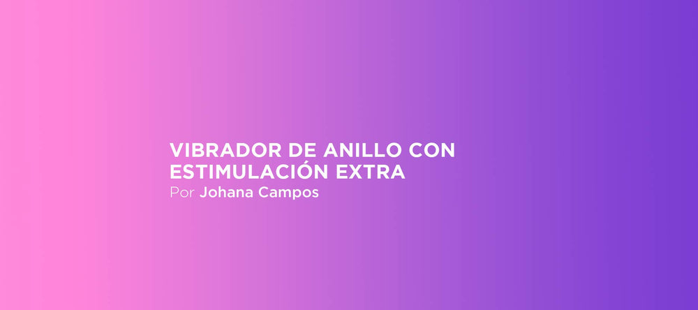 vibrador de anillo con estimulación extra
