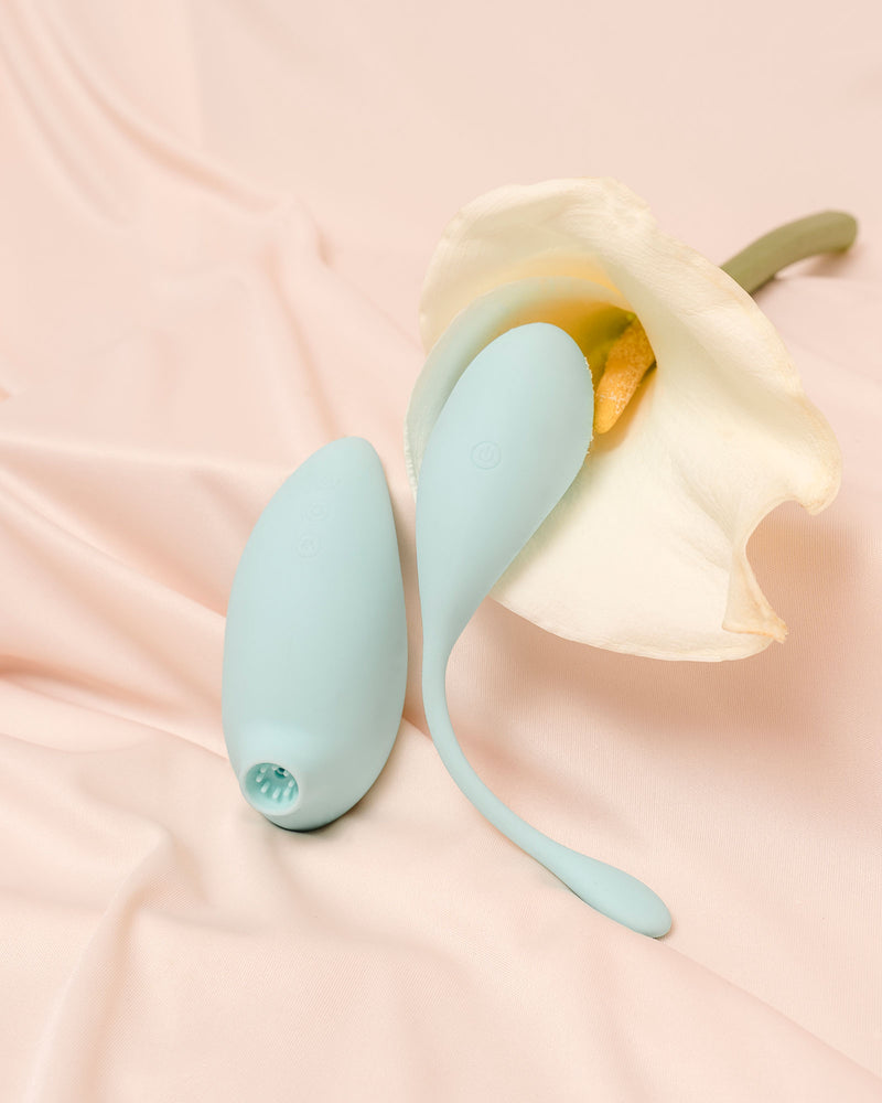 DUA | potente succionador de clítoris y huevo vibrador para punto g