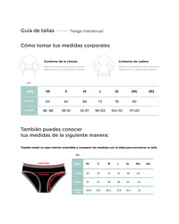Calzón Menstrual Leflou | Tanga
