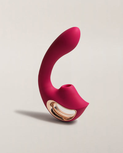 ARI | Dildo vibrador más succionador