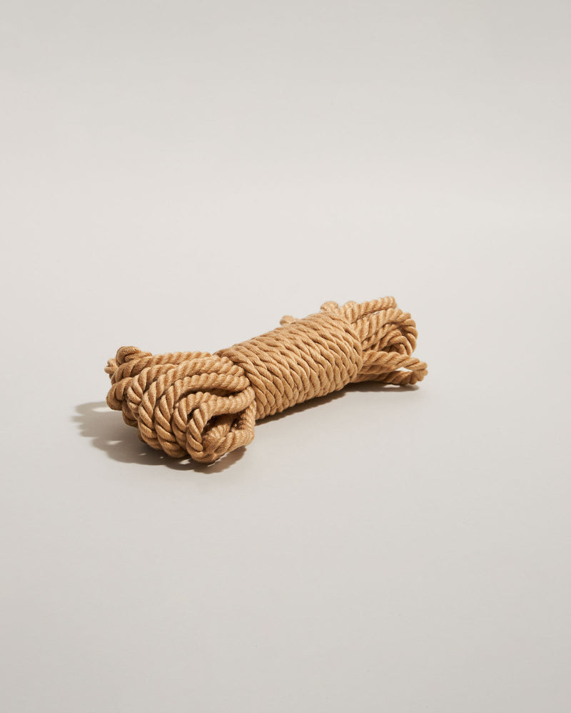 Cuerda de algodón súper suave, paquete de 32 pies, cuerdas BDSM para  principiantes, 0.315 in, cuerdas de sujeción sexual Shibari de 0.315 in,  juguetes