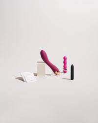 Kit de vibrador para punto g y bala para clítoris
